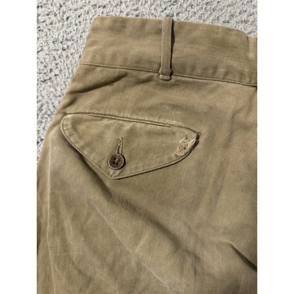 Men's VTG 30s 40s Boy Scout Khaki Breeches / Button Fly‎ Pants 1930s